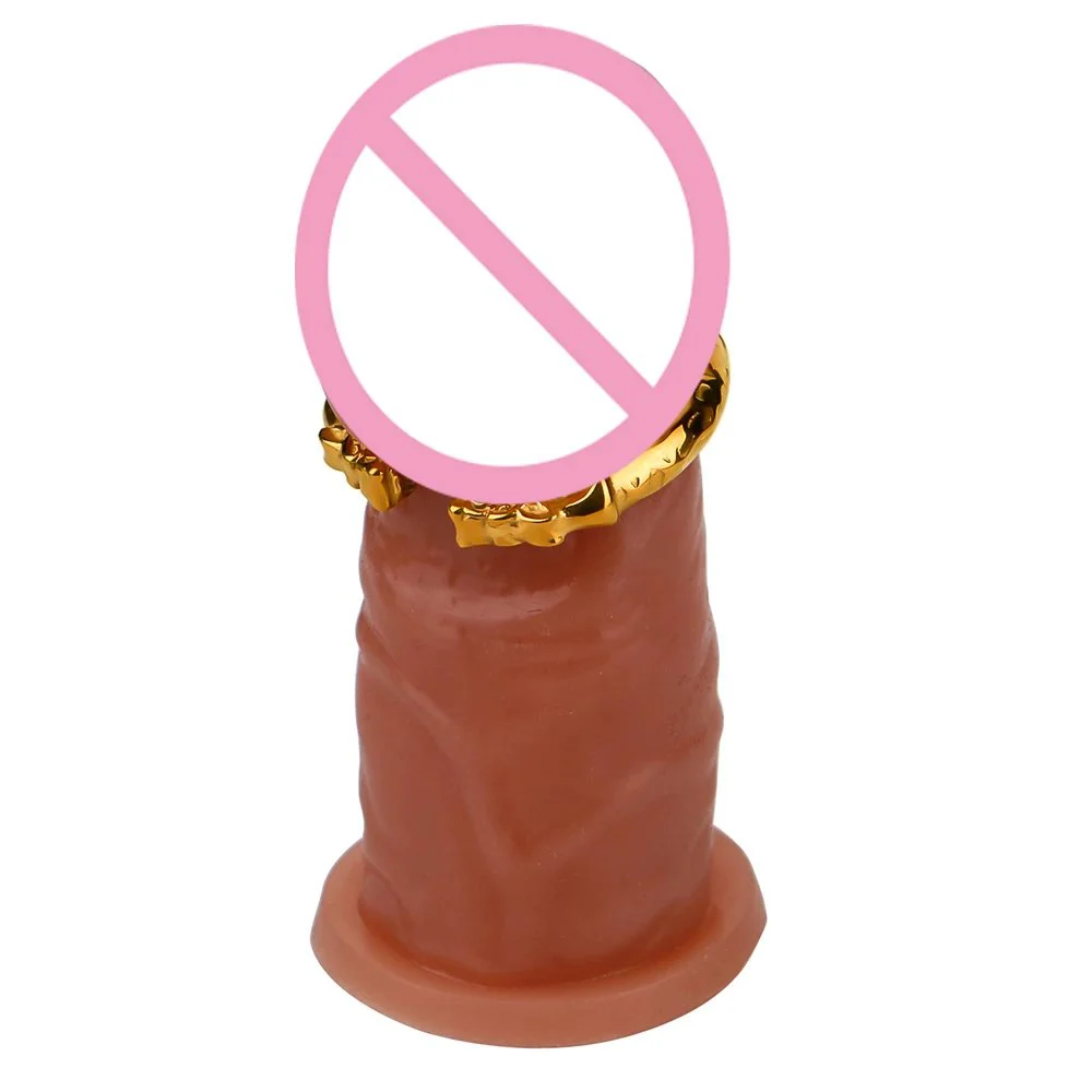 Restraint Ring for Male Bondage Device Lightweight Metal Stainless Steel Cock Ring Sex Toys Chastity Device