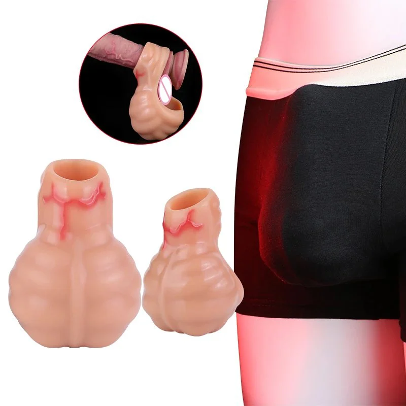 Silicone Penis Sleeve for Male Enhancement Secure Fit and Realistic Appearance a Male Enhancement Sleeve Designed for Men 18