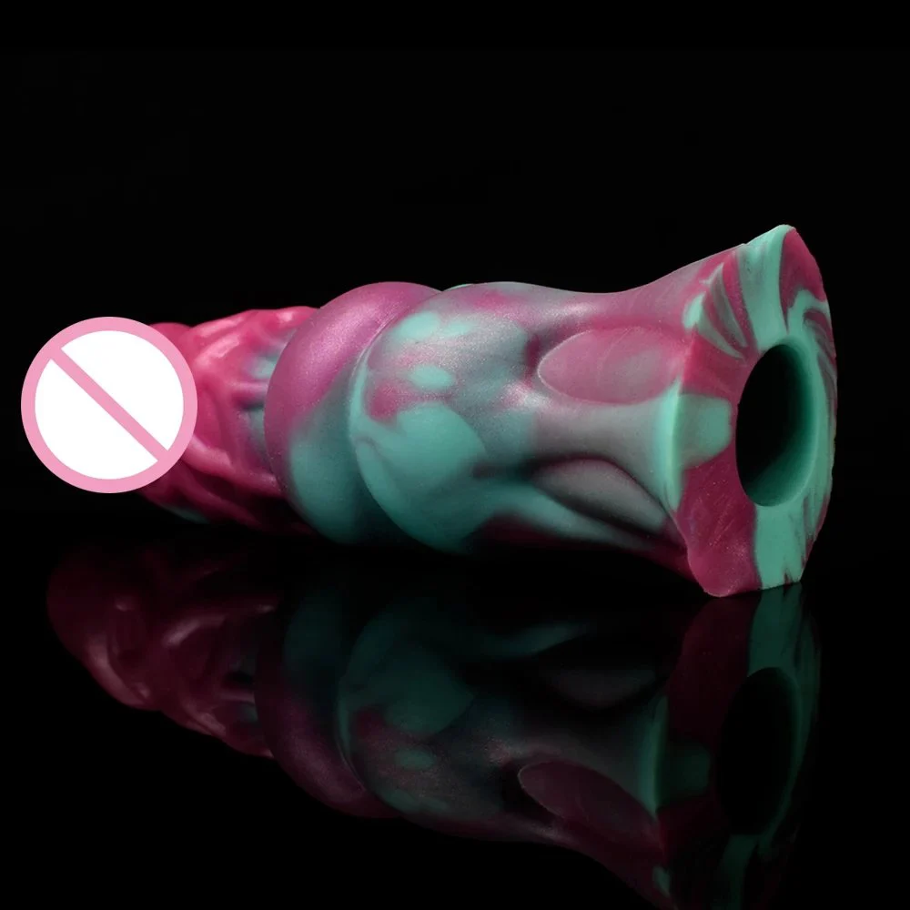 Realistic Adult Sex Toys Rubber Soft Dildo for Unisex Plastic Artificial Silicone Penis Dildo Cover