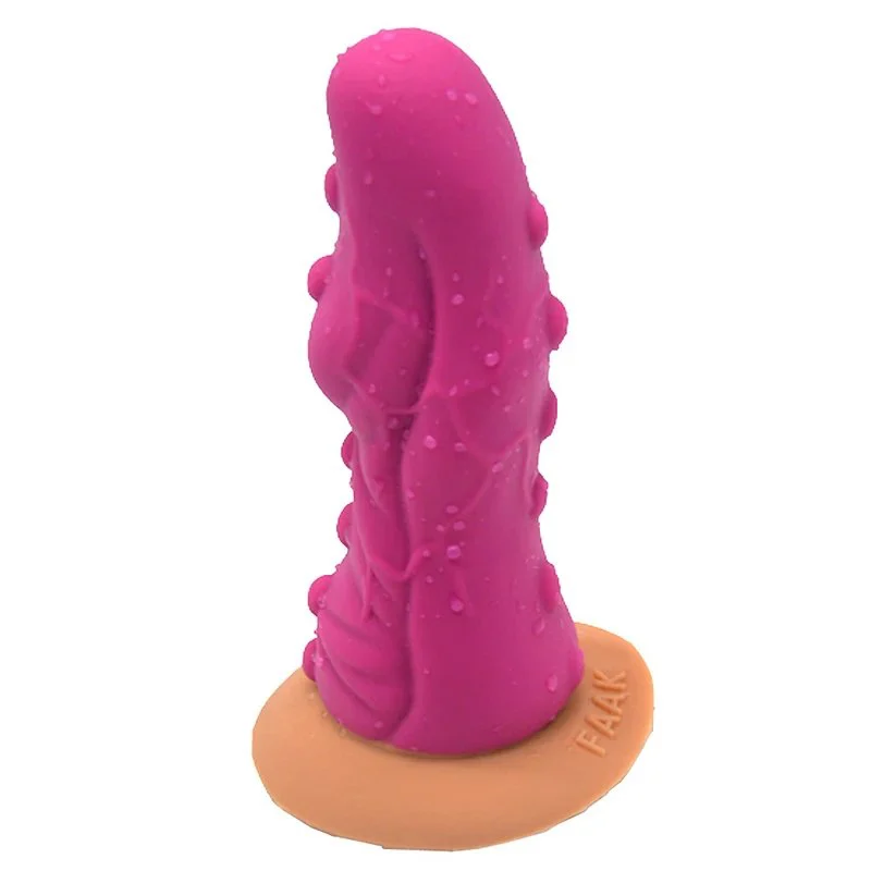 6.9 Inch Double Layered Artificial Vagina Sex Toys Dick Silicone Rubber Thick Giant Thrusting Dildo for Women Masturbating
