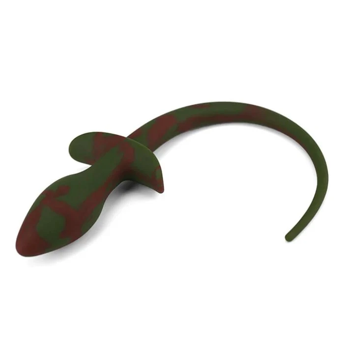 Purchase Fox Tail Silicone Anal Plug Sex Toys for Woman Men Cosplay Sex Game Butt Plug