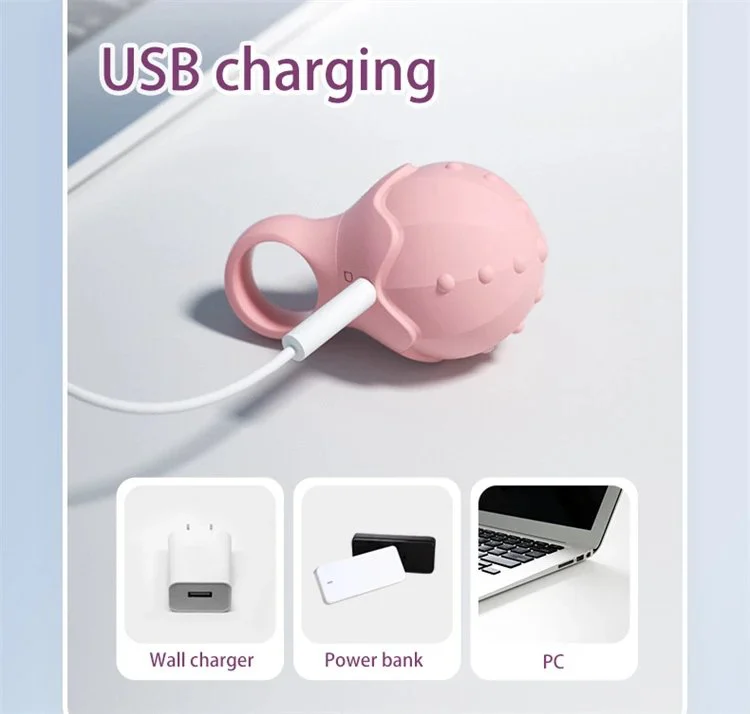 For Lover Gift USB Wireless Powerful Lilo Sex Egg Vibrator for Women Sex Toy Finger Ring
