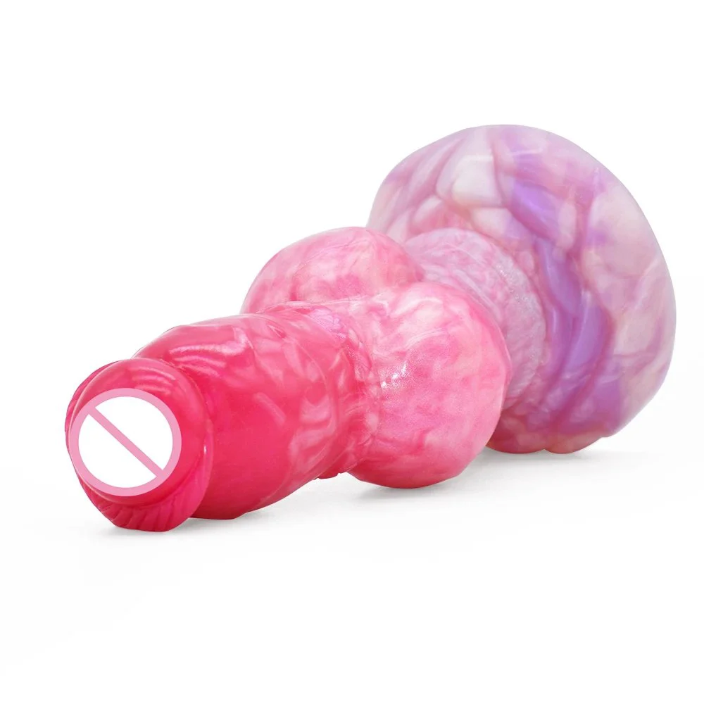 Two Colours Available Silicone Dildo Total Length 19cm Diameter 7.5cm Weight 505g Adult Product Sex Toy