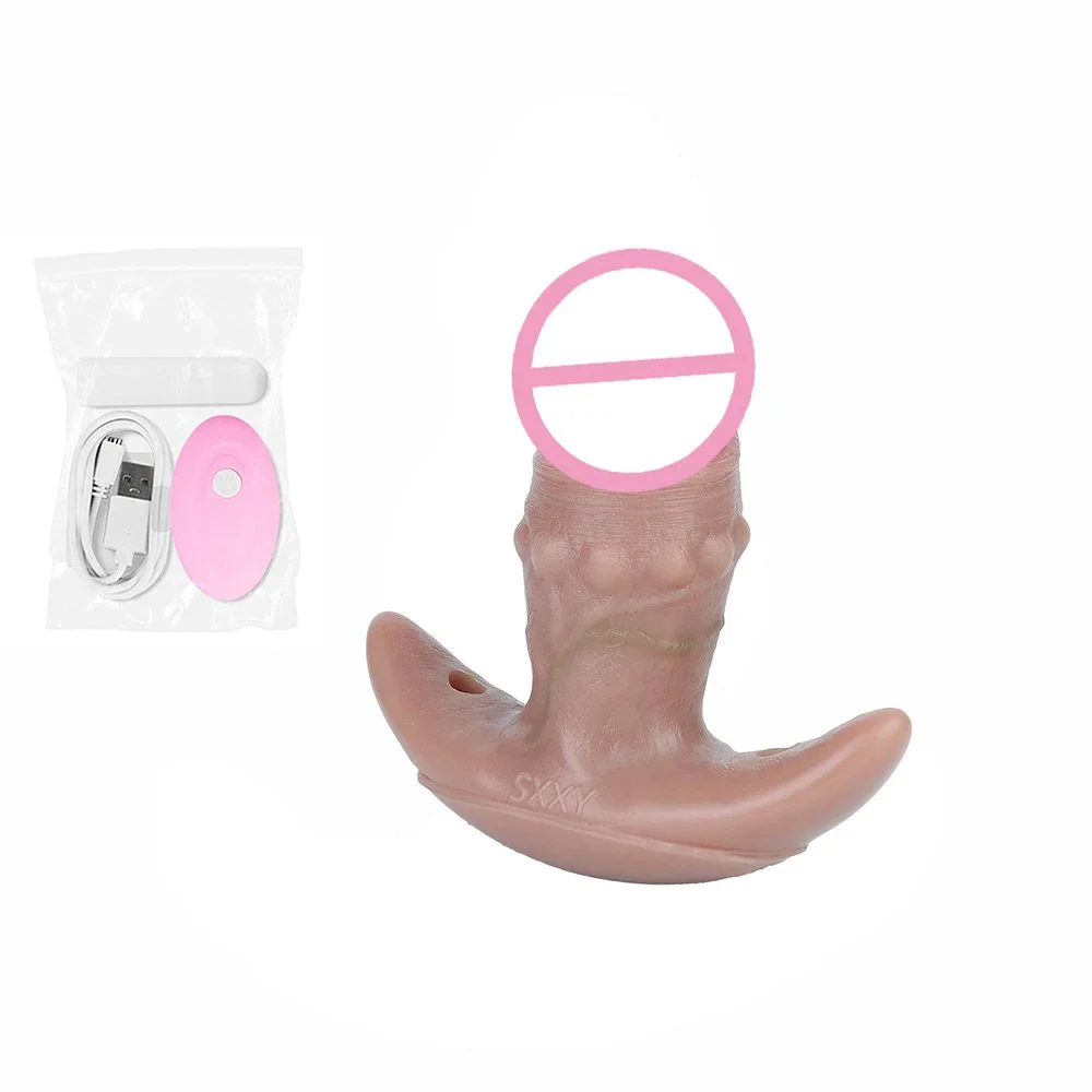 Realistic Anchor Vibrating Butt Plug, Dual Size Options, Soft Silicone Lifelike Feel Adult Toy for Couples