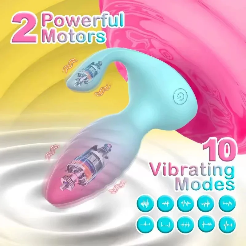 Remote Control Vibrating Anal Butt Plug Silicone Anus Prostate Massager Electric Shock Anal Vibrator for Women
