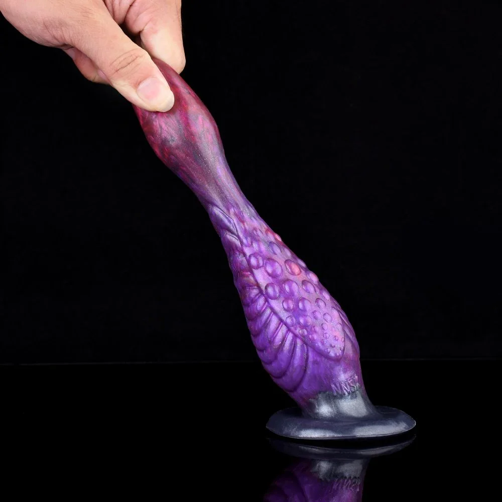 Realistic Animal Sex Toys Raised Dot Anal Stimulation Butt Plug Dildo for Women Masturbating