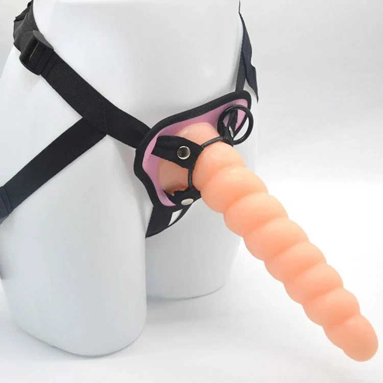 22cm Harness Butt Plug Plastic Dildo with Pants Penis with Belt Strapon Dildo Anal Pants Lesbian Sex Toy for Women