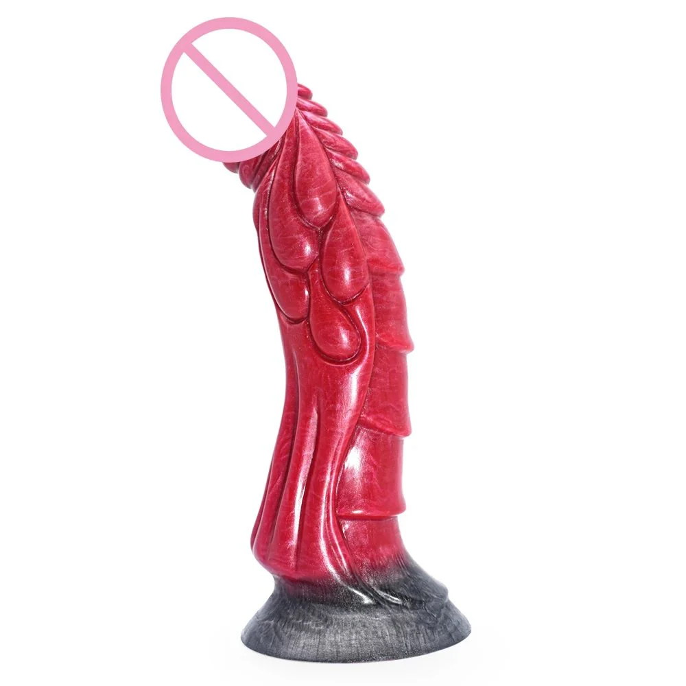 23 CM Women Pleasure Dildo and Anal Play Waterproof Silicone Dildos Penis for Women Sex