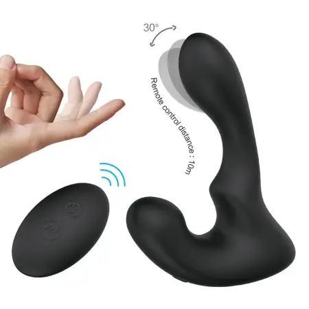 Wireless Remote Control Waterproof Anal Plug Silicone Vibrator Powerful Vibration Prostate Massager Masturbator