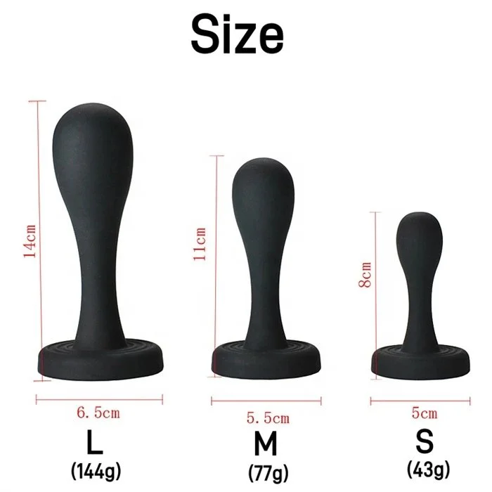 Silicone Anal Massager Training Plugs Beginner to Advanced Prostate Sex Toys