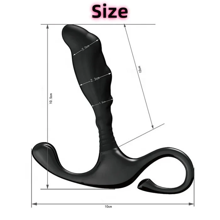 Classic Adult Men's Anal Vibrator Silicone Prostate Massage Butt Plug Enjoying Sex Products