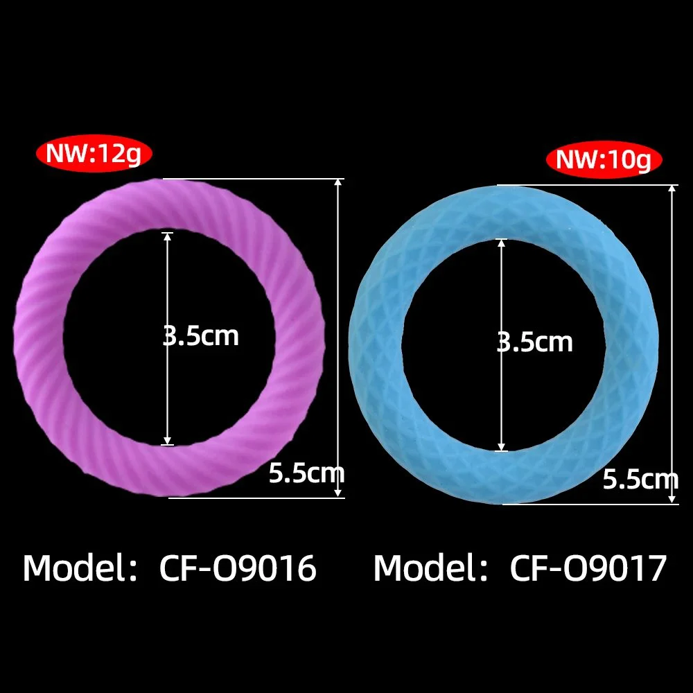 Multi-use Silicone Ring Locking Sperm Penis Ring Scrotum Semen Lock Sex Toys Sex Product Cock Rings 2pcs in a Set