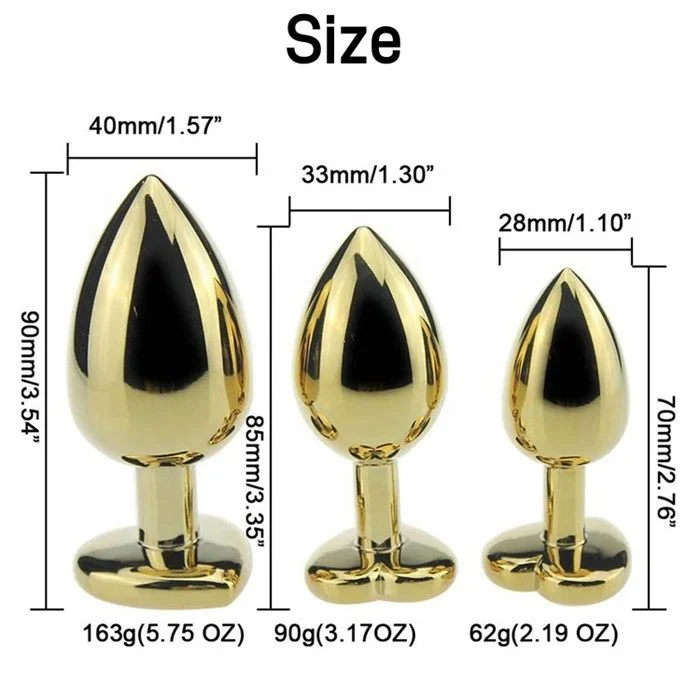 Couple Expanding Butt Plug Set Anal Vibrator & Anal Plug Silicone & Metal Anal Dilator Sex Toys for Adult Men & Women