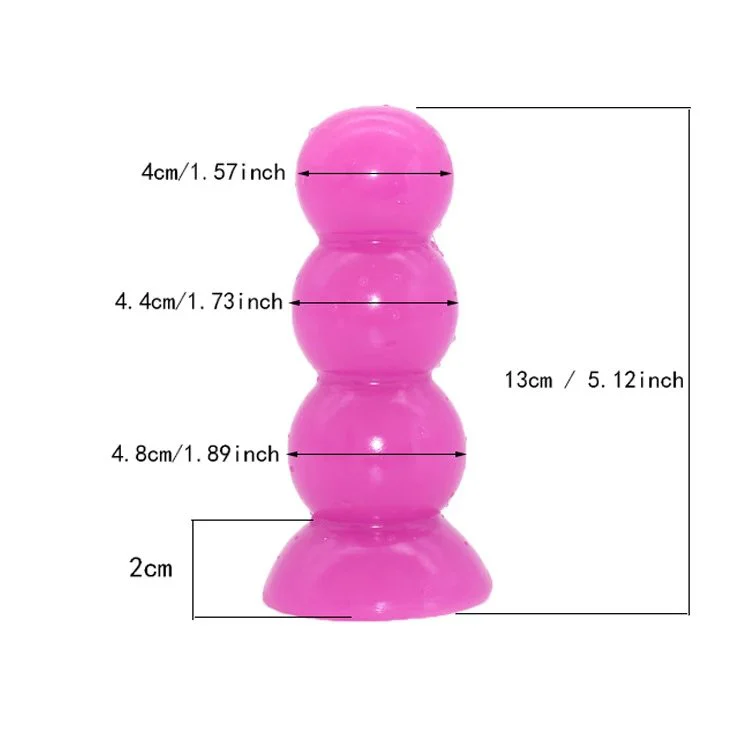 Sex Shop 3 Balls Anal Sex Stimulant Beads Toys Sex Adult Anal Enlargement 4.8cm Diameter Big Anal Dildo for Women Men Ana
