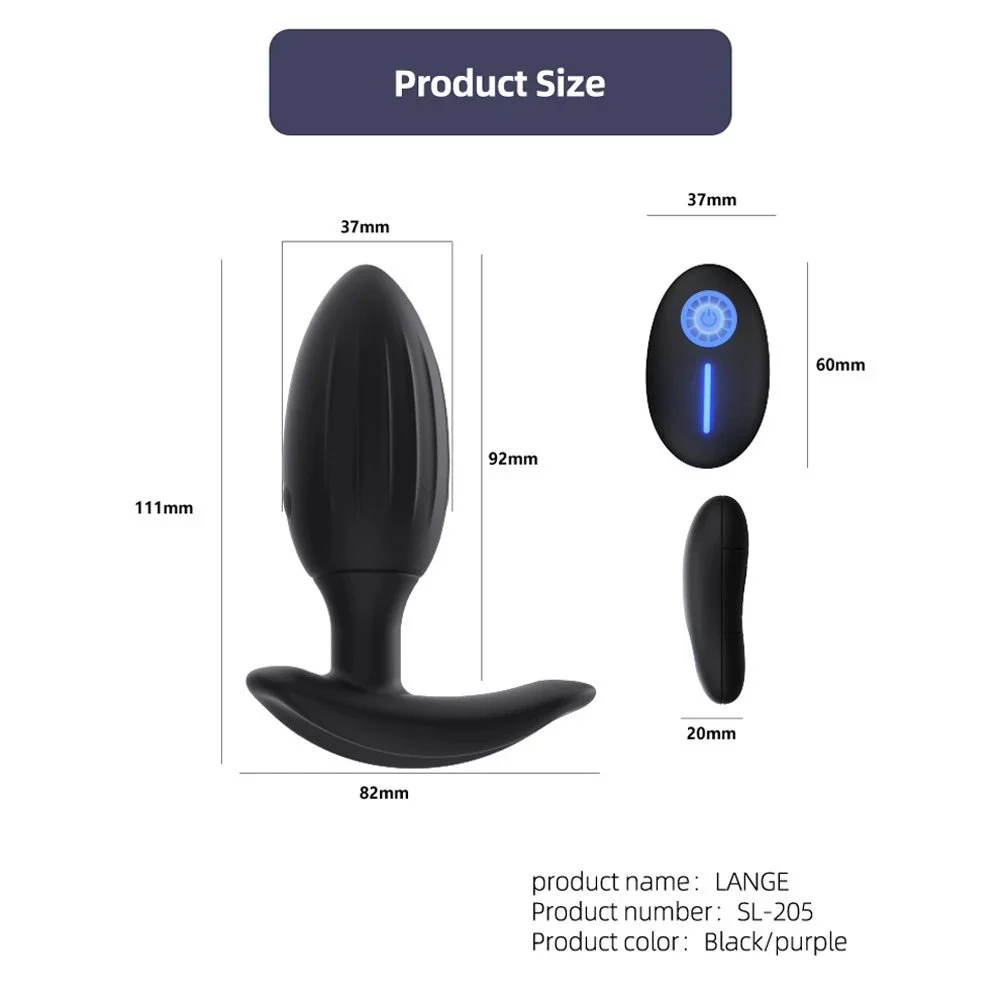 Wireless Remote Control Anal Plug Vibrators for Women Masturbators Women Vagina Stimulator Dildos Butt Plug Sex Toys for Couples