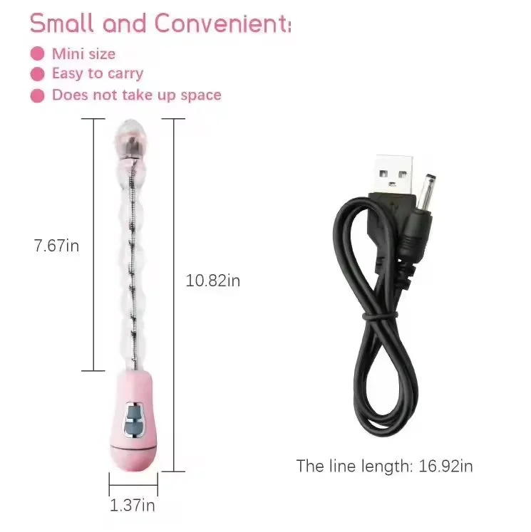 Smart Anal Exercise Beads - USB Rechargeable 12-Vibe Modes & Bendable Silicone for Prostate Stimulation
