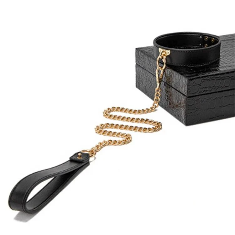 8PCS Bdsm Restraints Bondage Gear Handcuffs Whip Nipple Clamps Leather Bondage Set