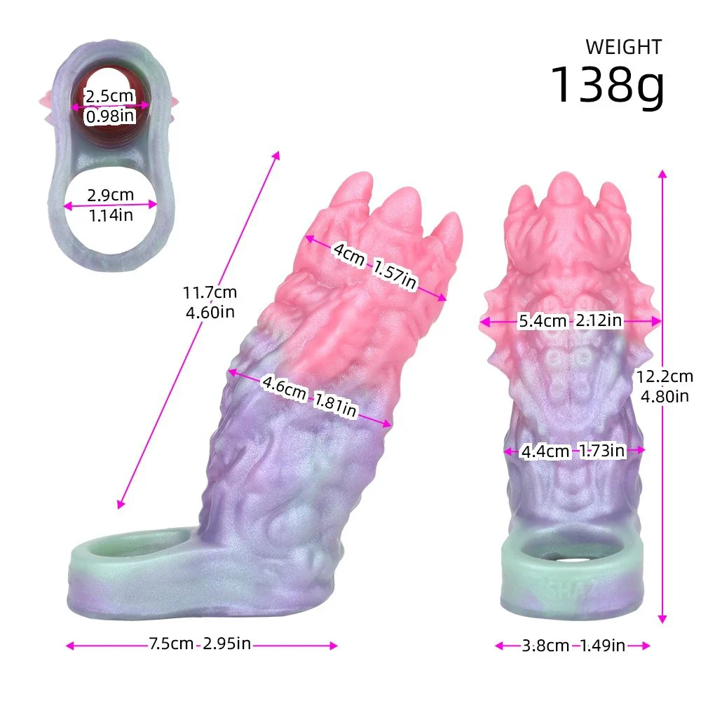Octopus Sleeve Girth Enhancer for Men, Reusable Pennis Sleeve Girth Enhancer for Men, Pennis Sleeve Girth Enhancer