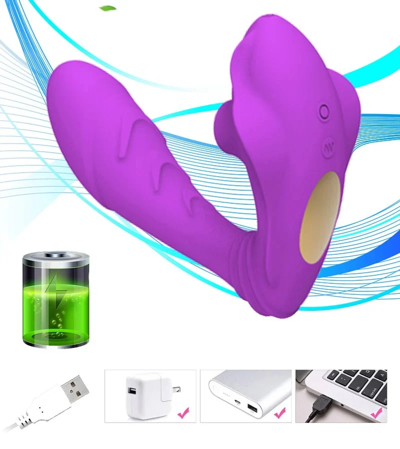 Gelance Female Masturbation Thrusting Wearable Silicone Clitoral Sucking G Spot Female Dildo Vibrator Panty Sex Toys for Woman
