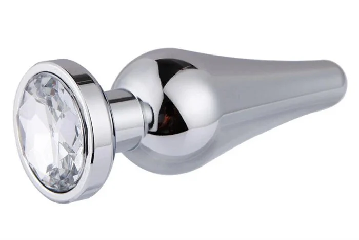 Stainless Steel Sex Toys Anal Plug and Vibrator Dildo for Men and Women Butt Stimulator for Enjoyment
