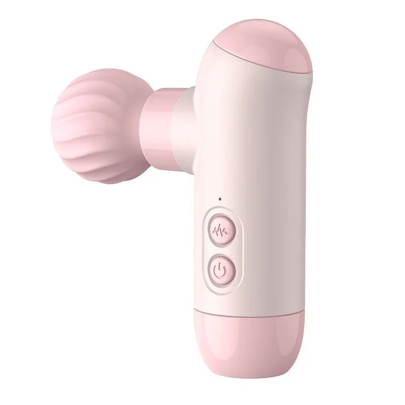 12 Frequency Vibration Suction Massage Gun & Vibrator USB Rechargeable 100% Waterproof Latex Material