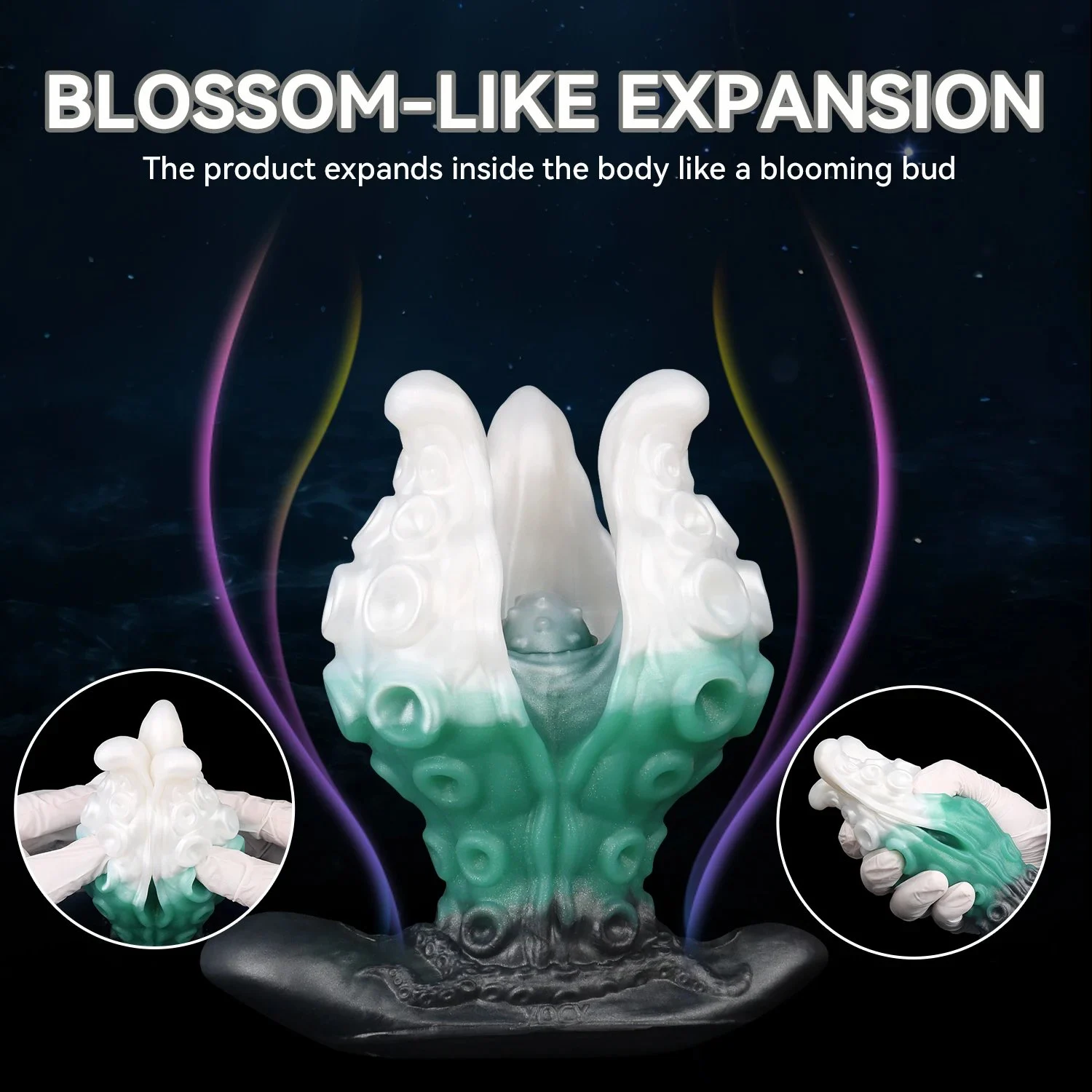 Silicone Anal Plug with Large Tail Size S M L Bondage Gag Wireless Control Strapon Vibrator Flirting Sex Toys