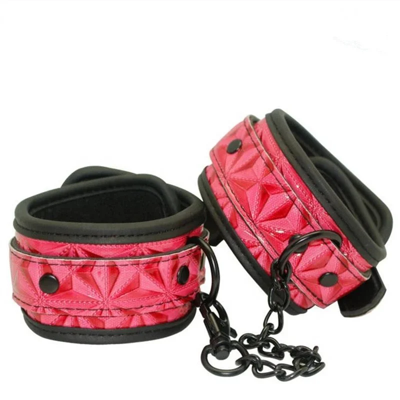 Adjustable Handcuffs Ankle Cuff Restraints Sex Bondage Exotic Accessories