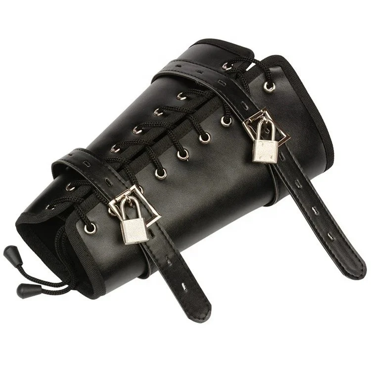 Adult BDSM Sex Toys Slave Bondage Gear Restraints Flirting Harness Bondage Leather Handcuffs