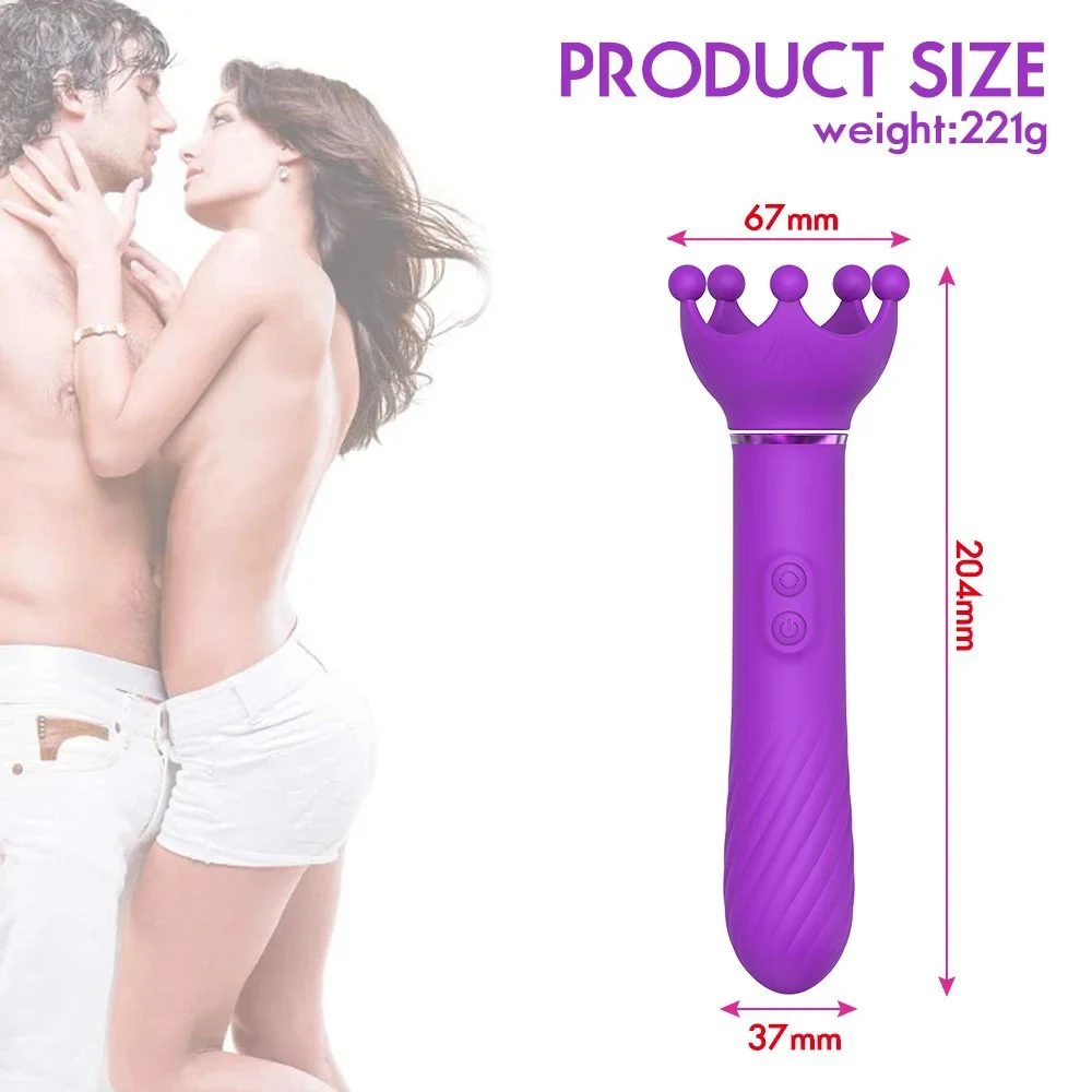 Gelance Statue of Liberty Usb Recharge 5+10 Speed Massage Vibrator Dildo for Female Women Sex Toys for Women