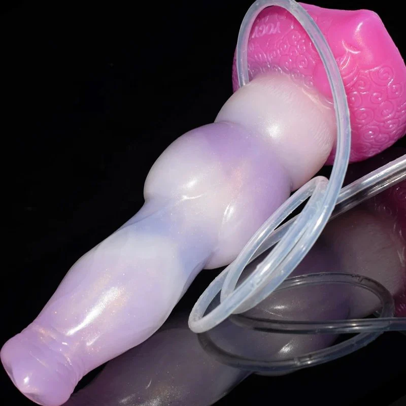 21.5cm Huge Dildo Realistic Spray Strap on Silicone Squirting Penis for Adults Game Toy
