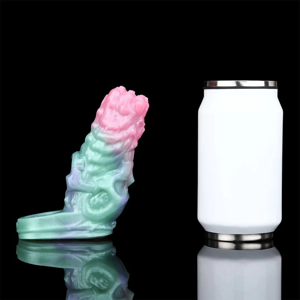 Penis Extender Sleeve Men Penis Enlargement,Silicone Penis Sleeve Enlarger with Cock Ring, Animal Cock Sleeve Men Sex Toy