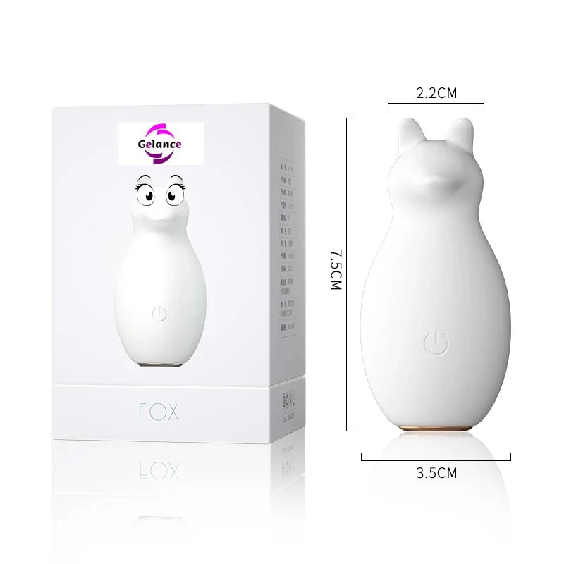 Gelance Pet Series Deer Fox Elephant Rabbit Masturbation Fun Vibrating Female Multi-frequency Vibrator Sex Toy for Women