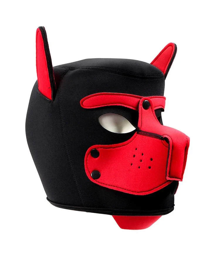 Adult Game Cosplay Bondage Fetish Dog Mask Sex Toys for Couples