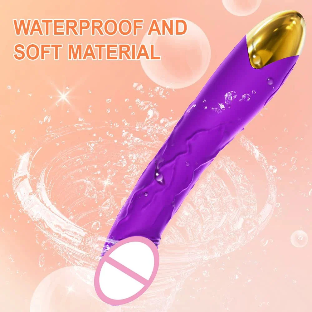 Gelance Realistic Dildo Vibrator for Women G-Spot Clitoral Nipple Stimulator 10 Speeds 10 Modes USB Rechargeable Adult Toy