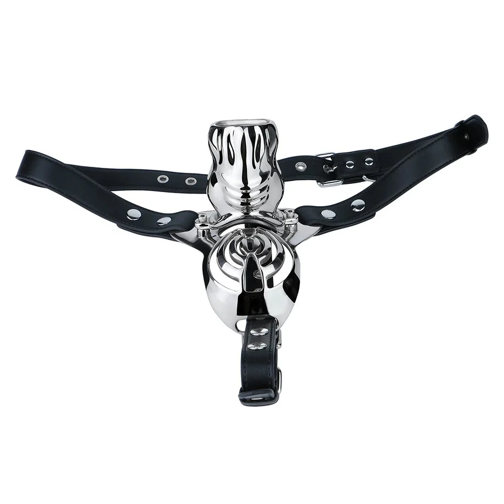 RodHolder Grain Stainless Steel Penis Sleeve a Penis Support Sex Toy Three Sizes Available Designed for Semi-erect Support Needs