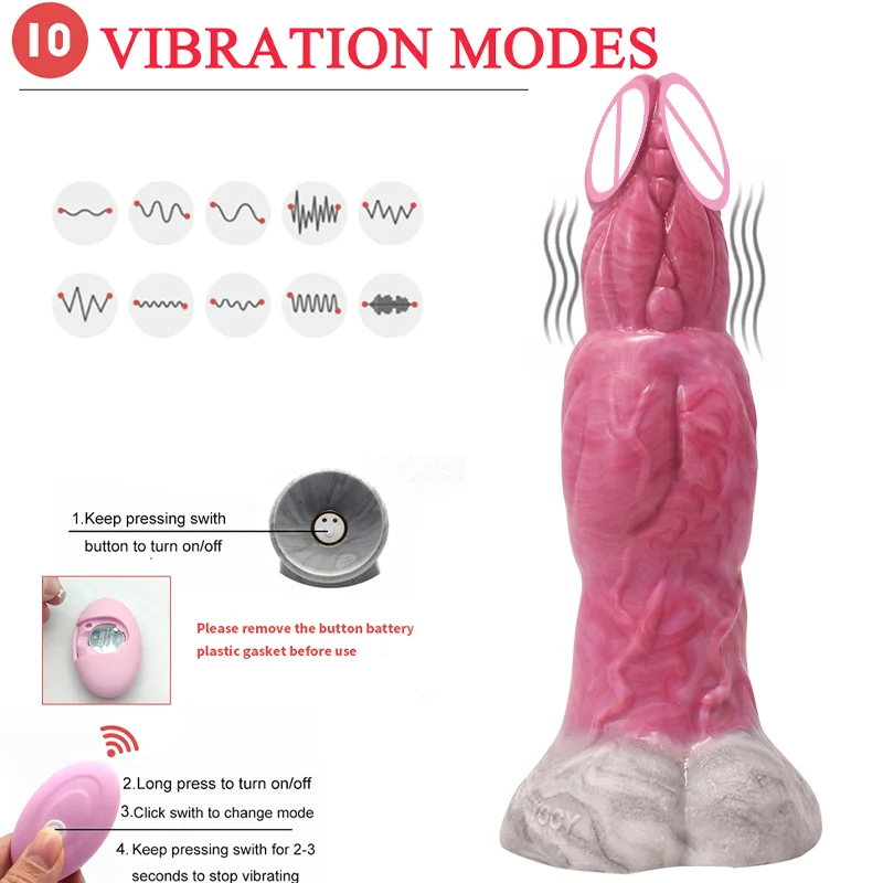 9 Inch Large Erotic Body Massage Vibrator Remote Artificial Dildo Kinky extreme Vibrator for Women