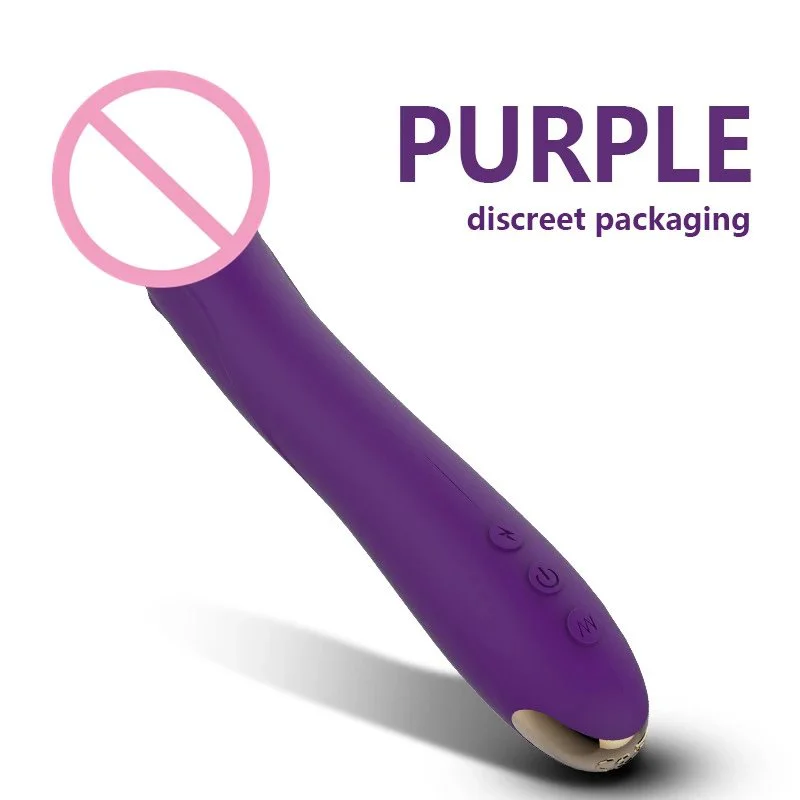 Gelance Female Dildo Vibrator 10 Mode USB Recharge Clit Orgasm Massager Silicone Vibrator Sex Toys for Women Adult Product