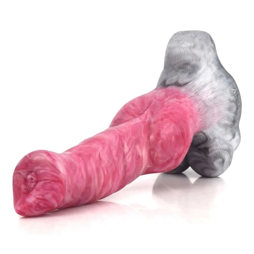 27cm Vibrating Animal Dog Dildo Big Anal Plug Xxx Sex Toys Remote Control Vibrator