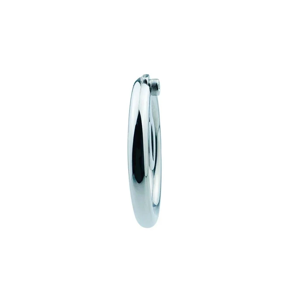 Stainless Steel Penis Rings Negative Chastity Cage Male Sex Toys Circular Ring Design Skeleton Chastity Device