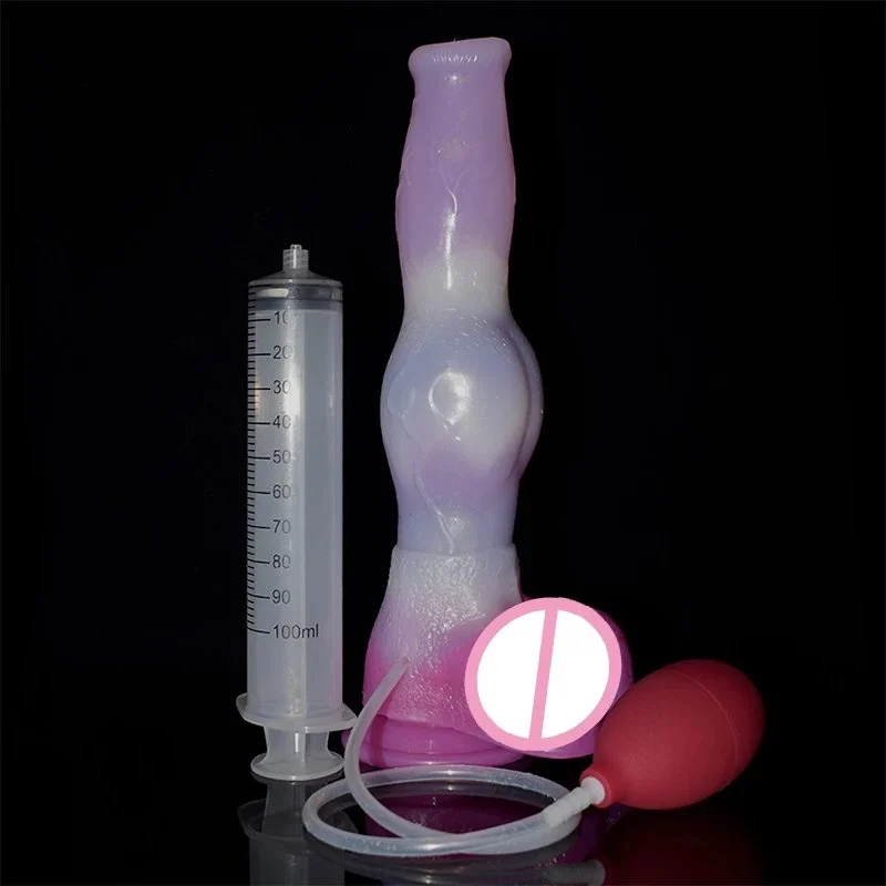 10 Inch Big Animal Dog Artificial Penis Colorful Realistic Silicone Sex Toy for Women Sex