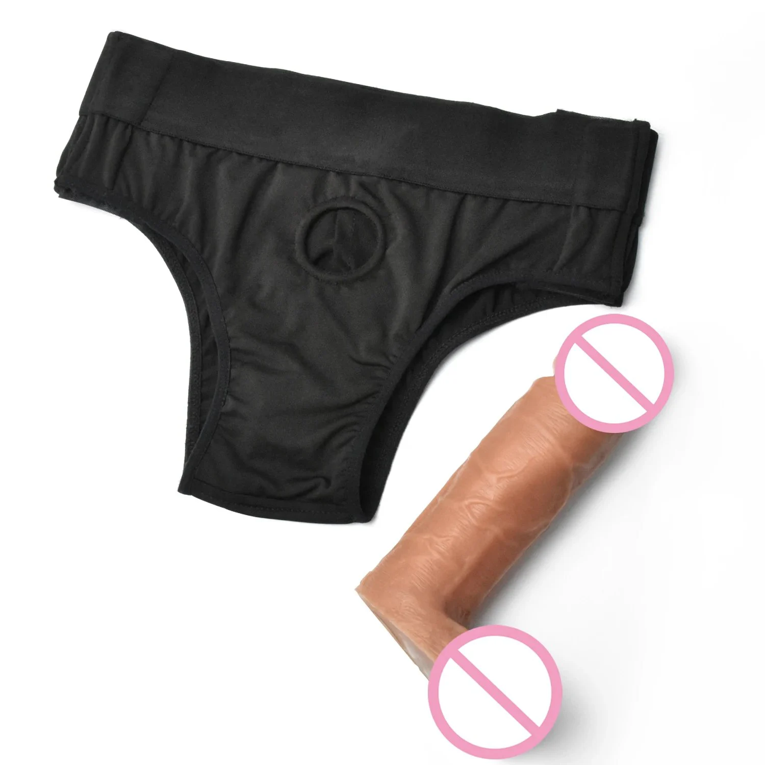 Strap on Penis Sleeve Enlargement Adults Male Sex Toys for Men Ejaculation Extender Reusable Condom