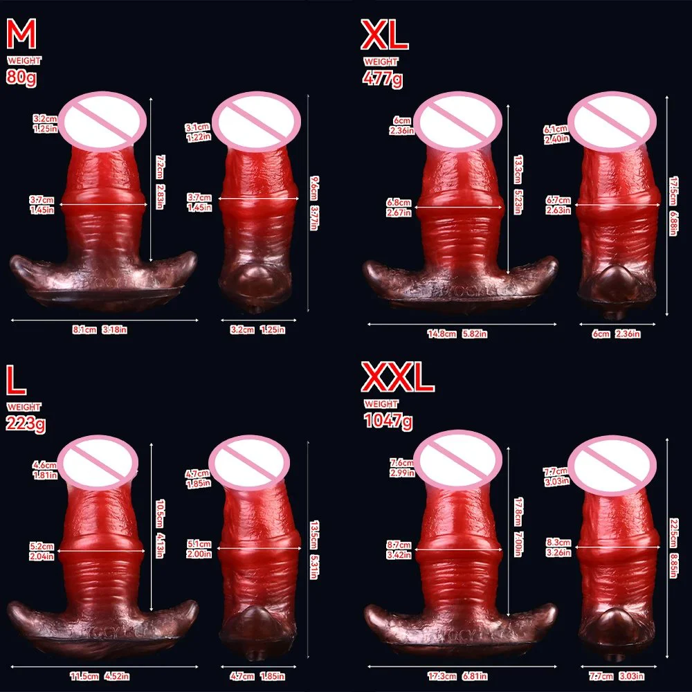 Magic Red G-Spot Prostate Massager Advanced Anal Plug with Delay & Stimulation Functions