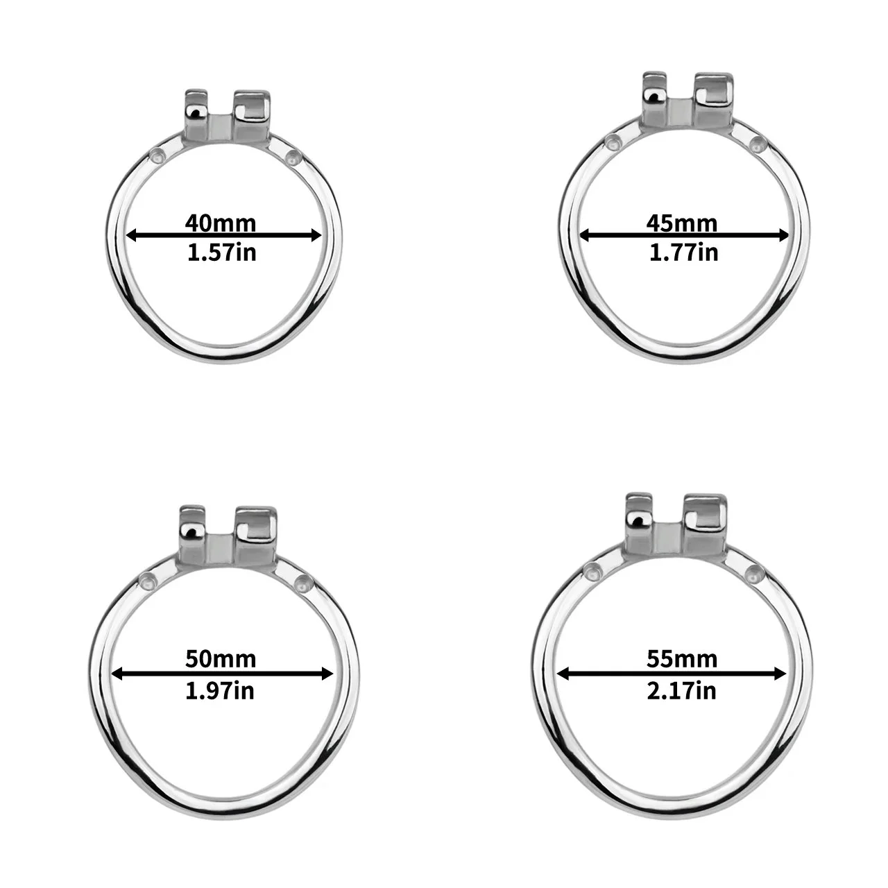 Stainless Steel Male Chastity Device Series Designed for BDSM Male Restraint Enthusiasts Breathable Penis Cage Adult Novelty Toy