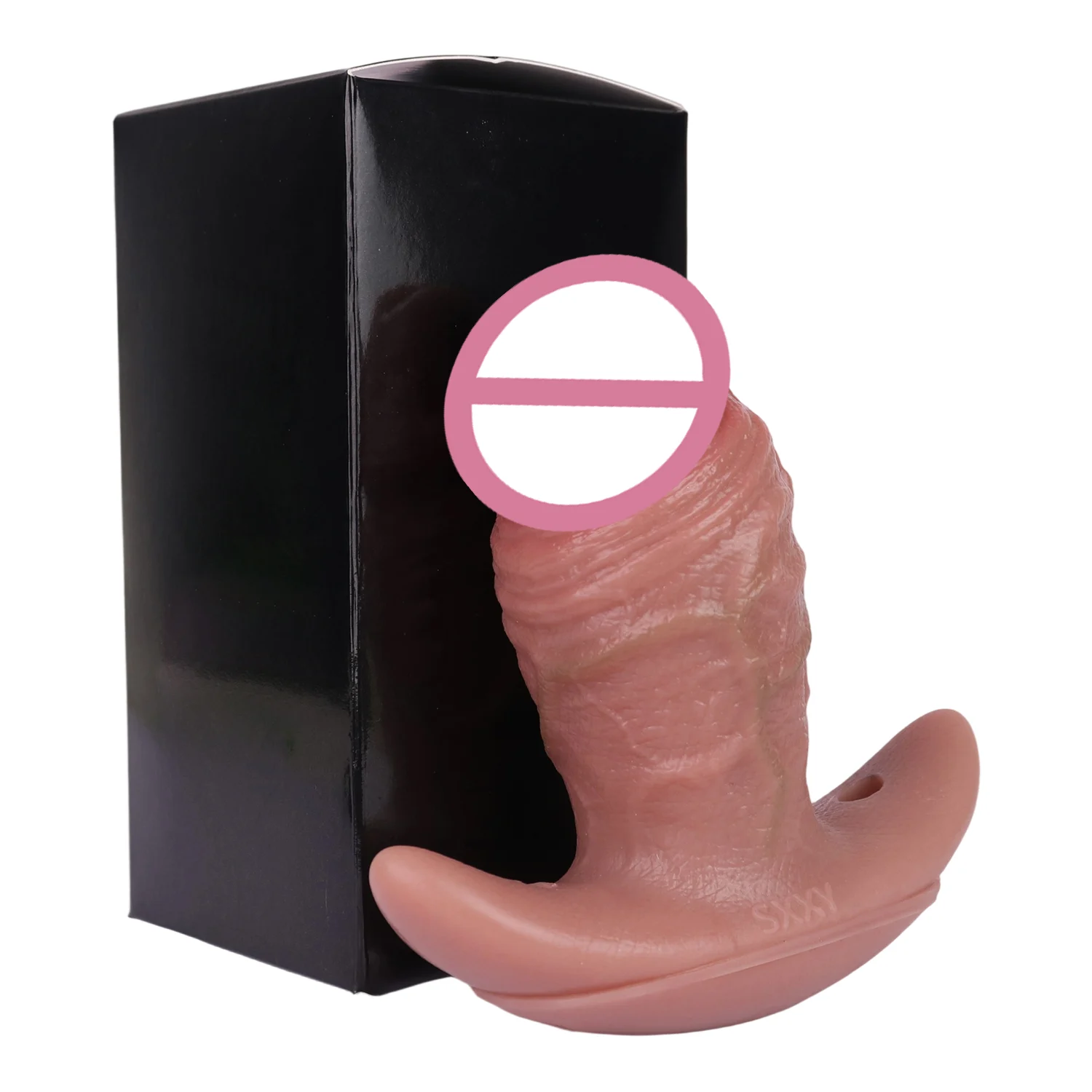 Simulated Soft Silicone Vibrating Anal Plug Brings Stimulating Sensation Boat Anchor Anal Plug Used With Male and Female