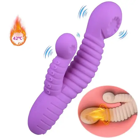 Fantasy Knot Realistic Dildo Vibrator Heating Remote Control 10 Vibration Modes G Spot Vibrator Sex Toy for Women Men