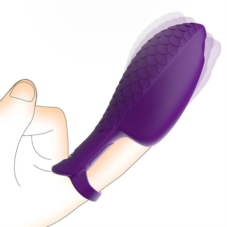 USB Rechargeable 10 Vibration Modes G Spot Clitoral Stimulation Finger Sleeve Vibrator Sex Toy Women