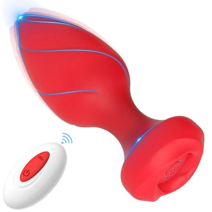 New Design Remote Control 10 Frequency Silicone Anal Plug Vibrator for Adult Men & Women Prostate Massage Sex Toys