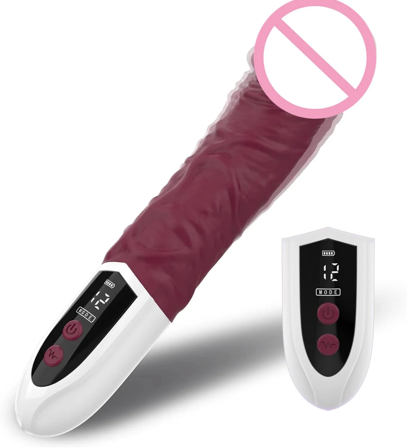 Gelance LCD Screen Vibrator 12 Vibration Modes Dildo Sex Toys for Woman Adult Toys Dildo Vibrator for Women