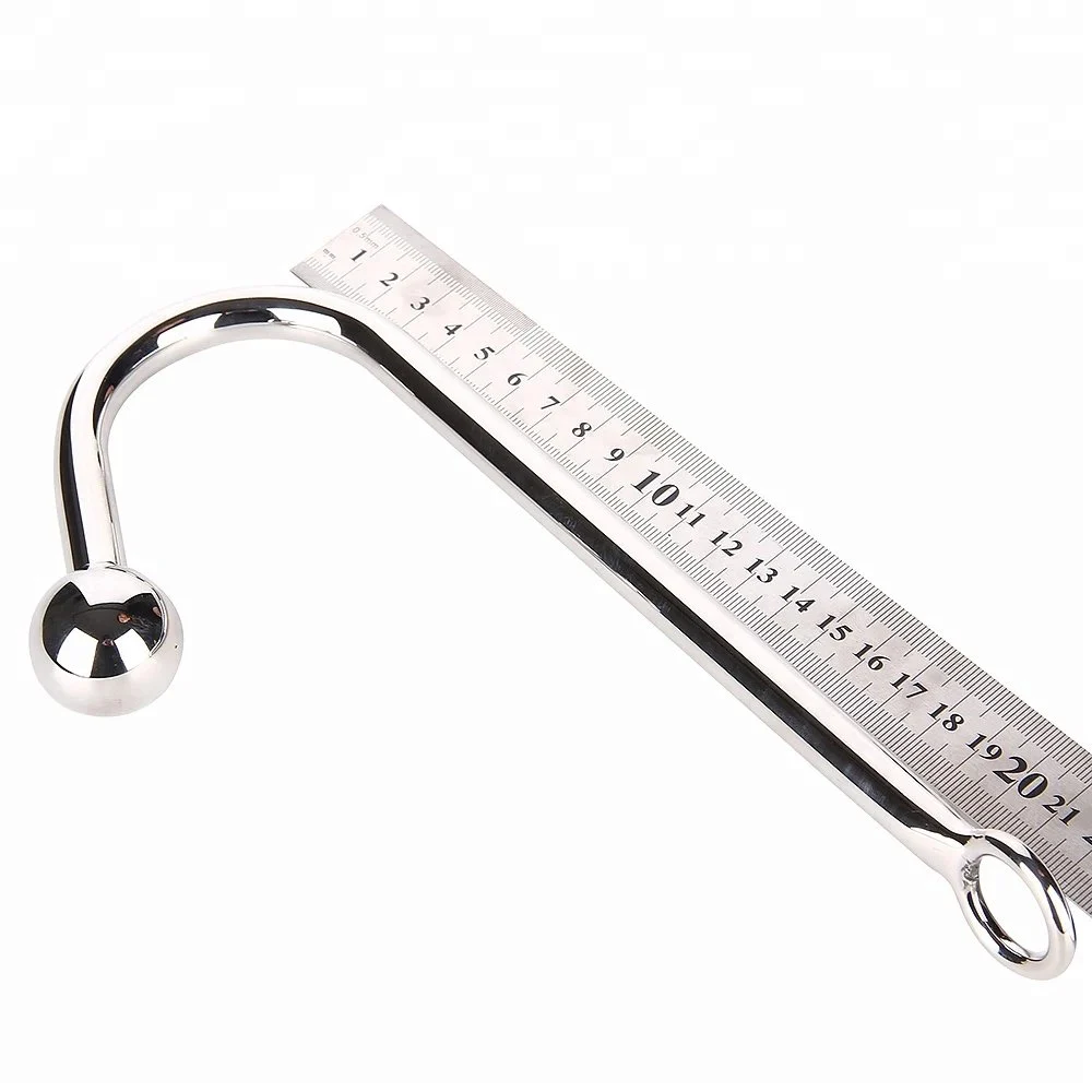 Metal Anal Hook Anal Curved Sexuality Anal Ball Dilator Sex Toys