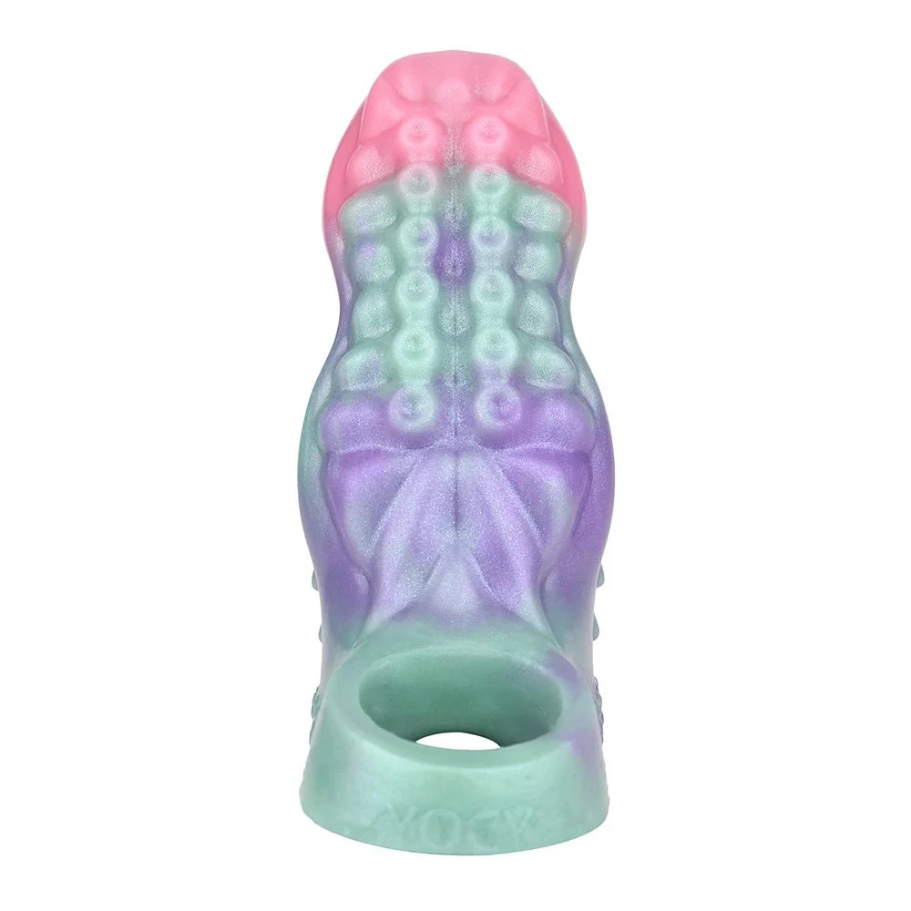 Tendril Geist Galactic Charm Two Sizes Opening Design Male Penis Extender Silicone Material Increase Penis Size